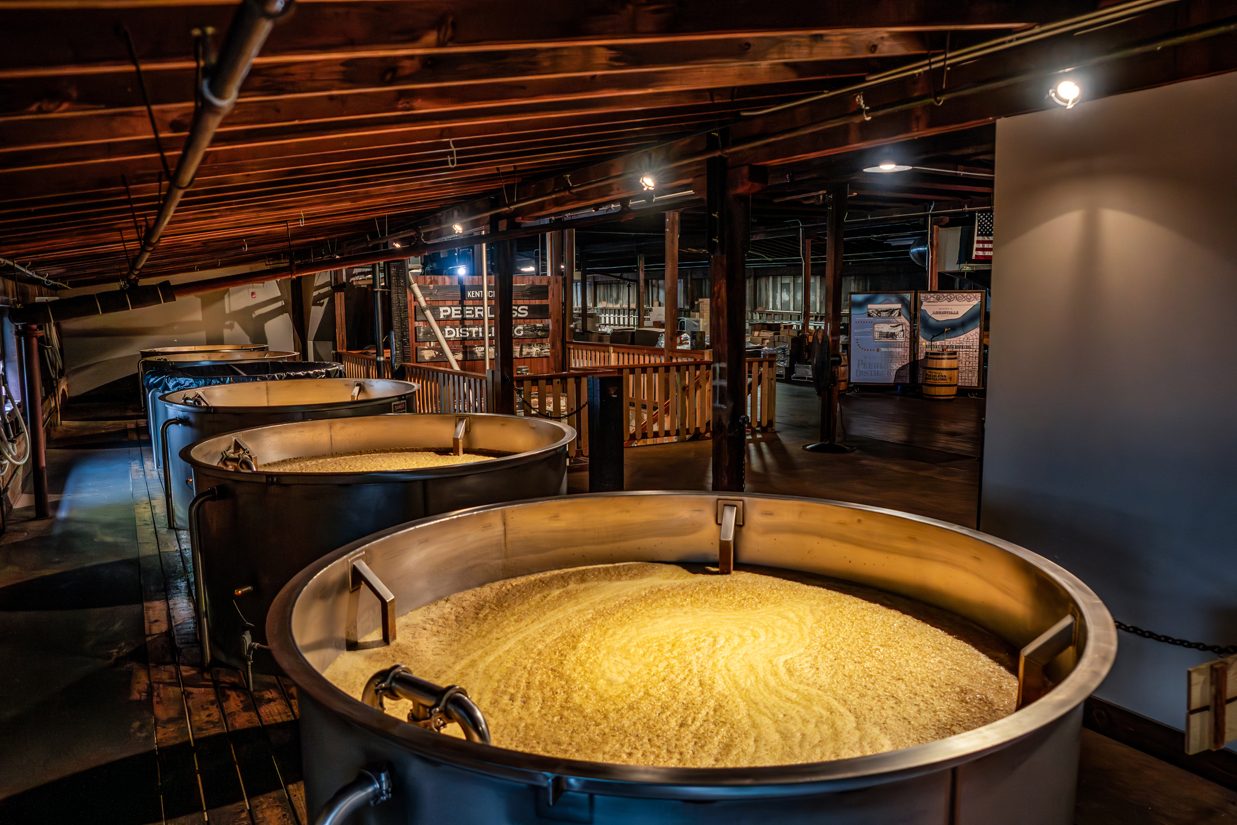 Kentucky Peerless Distilling Co. still house, photographed by Shaun Wilson