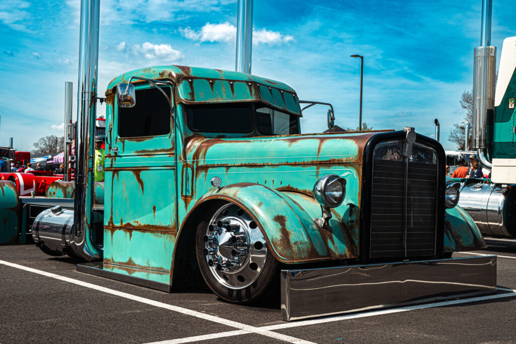 Mid-America Trucking Show floor in Louisville, Kentucky