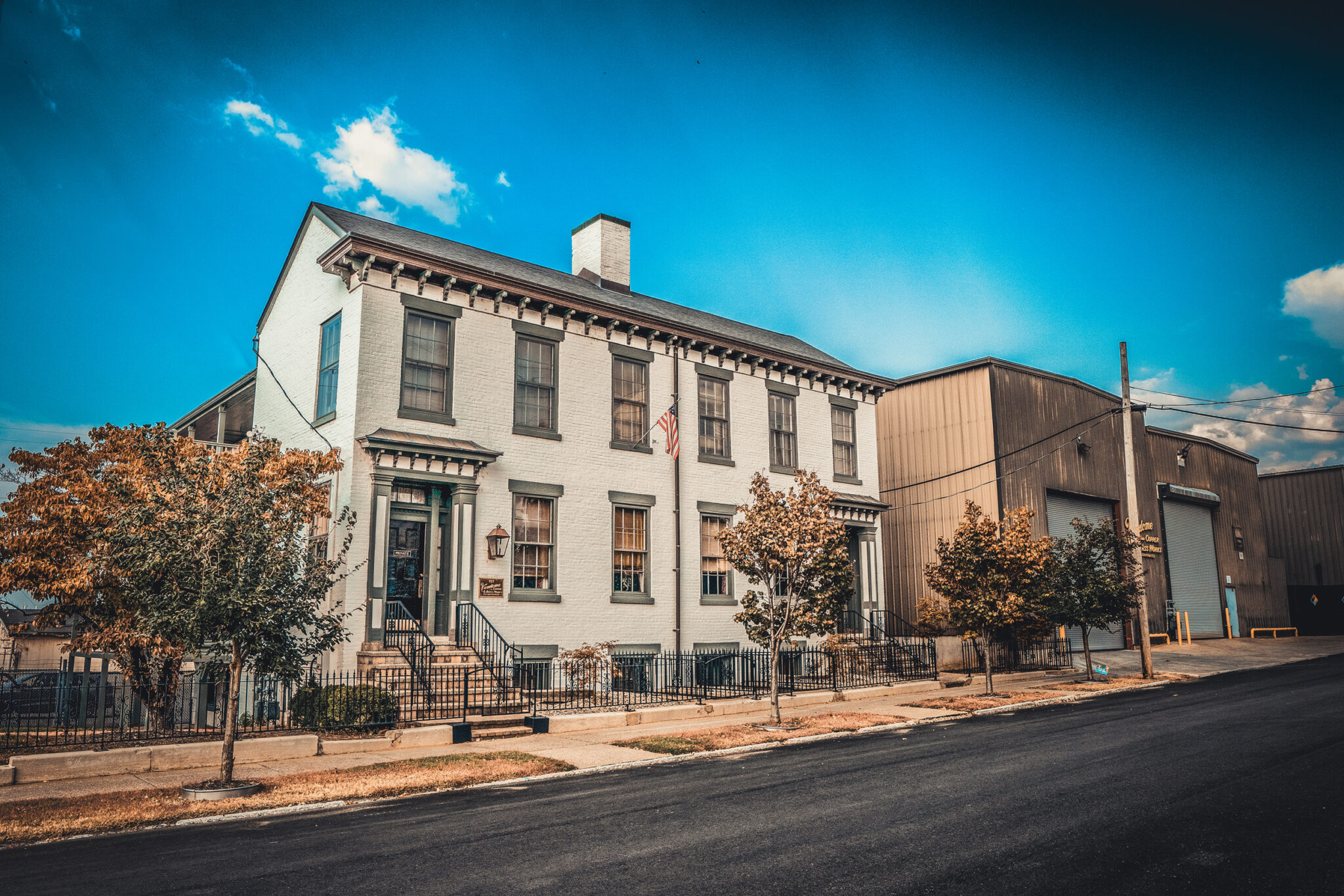 Vendome Copper and Brass Works shop and offices on Kentucky Street, Louisville