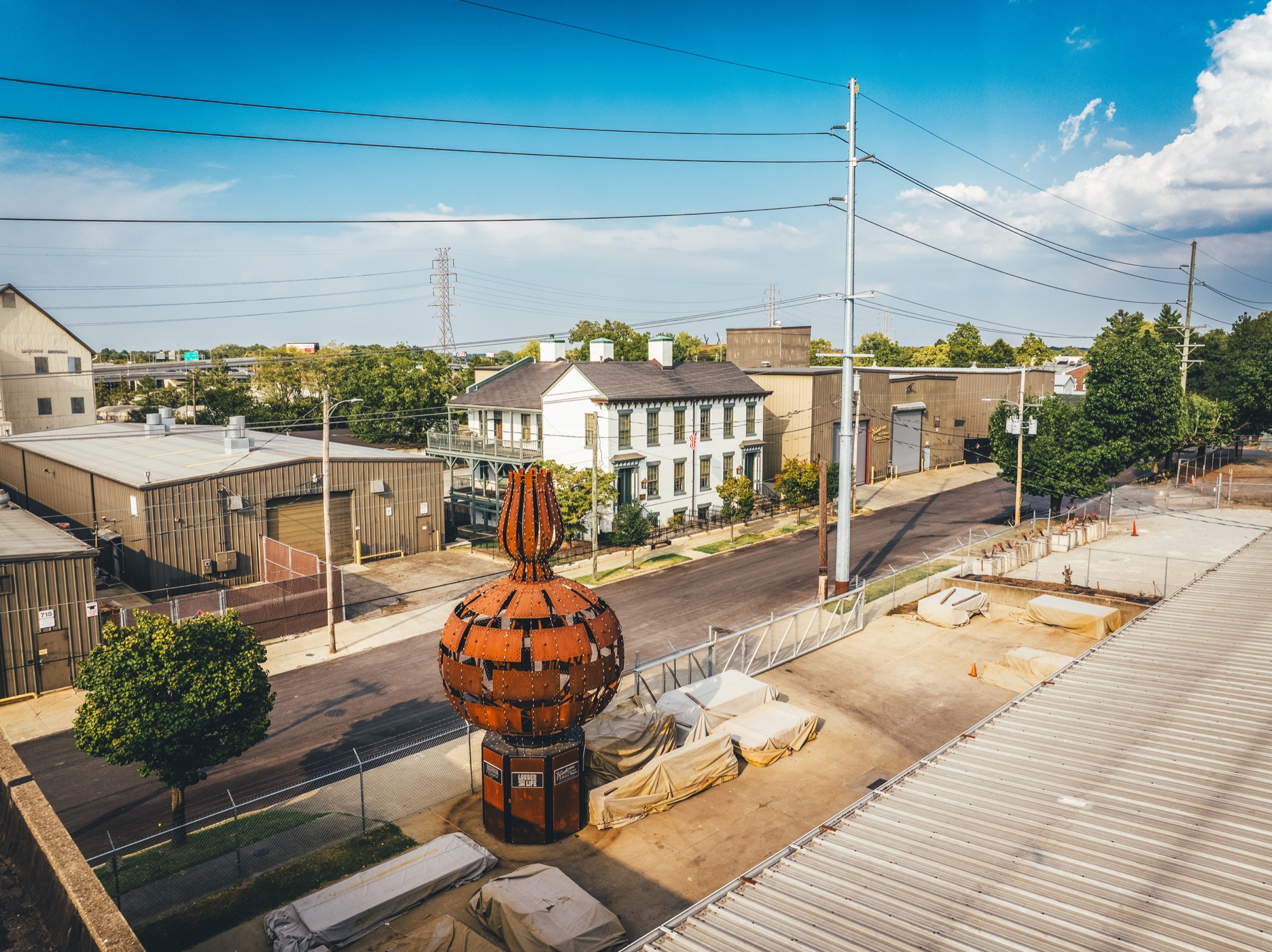 Exterior architectural photograph of a commercial building