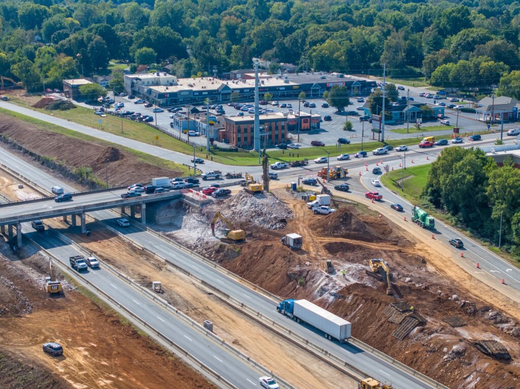 I-264 U.S. 42 Brownsboro Road improvement project Progress Photography