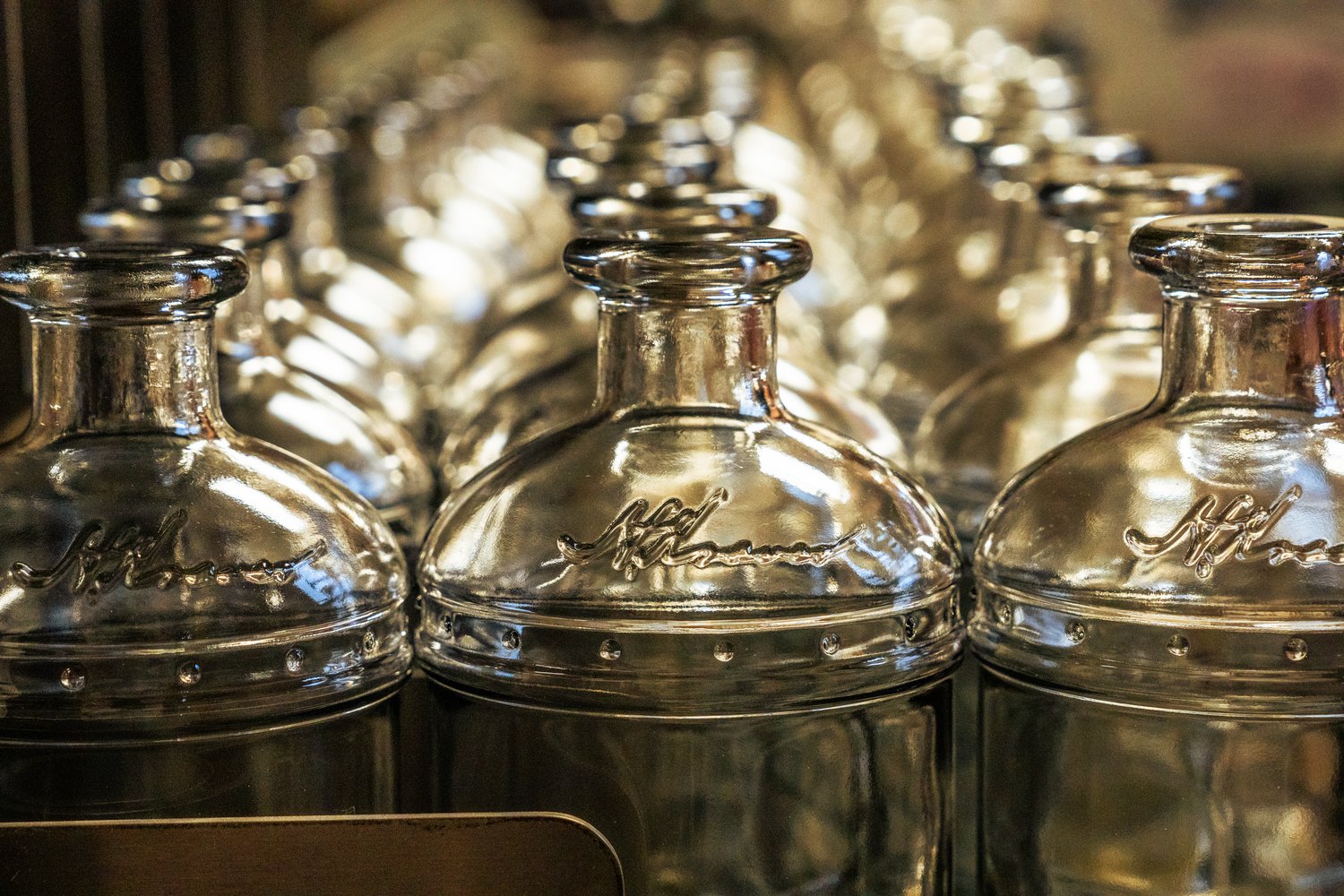 Copper bottling equipment at Kentucky Peerless photographed by Shaun Wilson