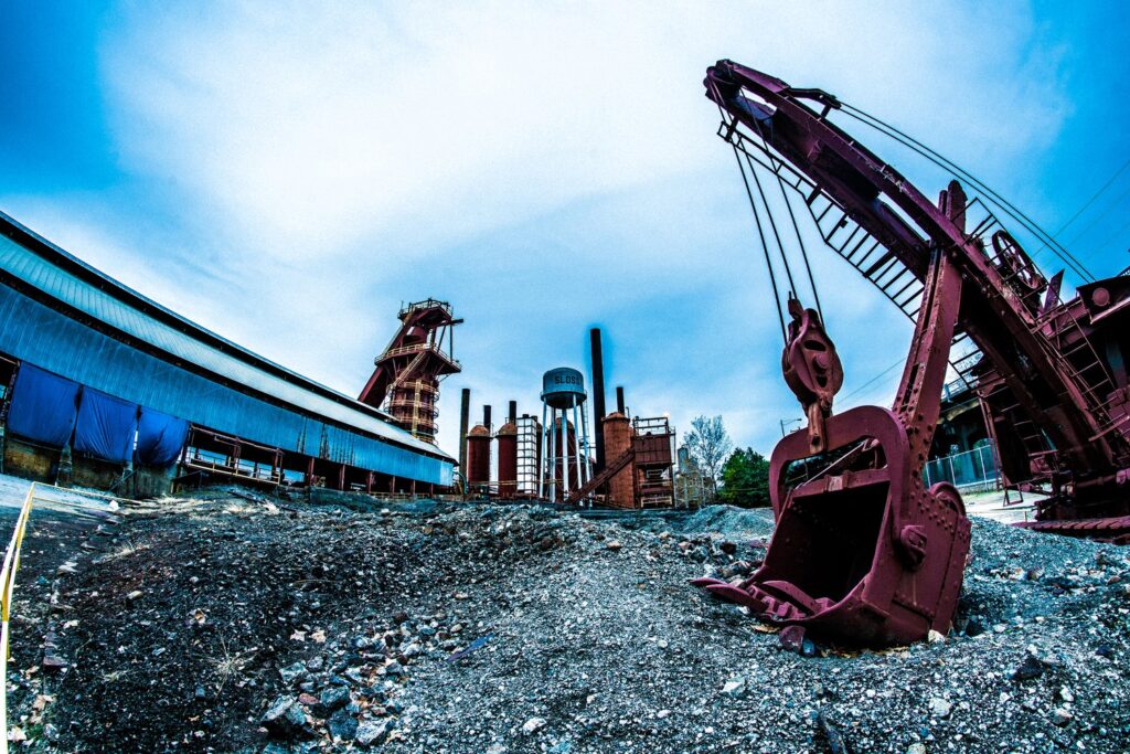 Industrial facility photographed for a Louisville manufacturer