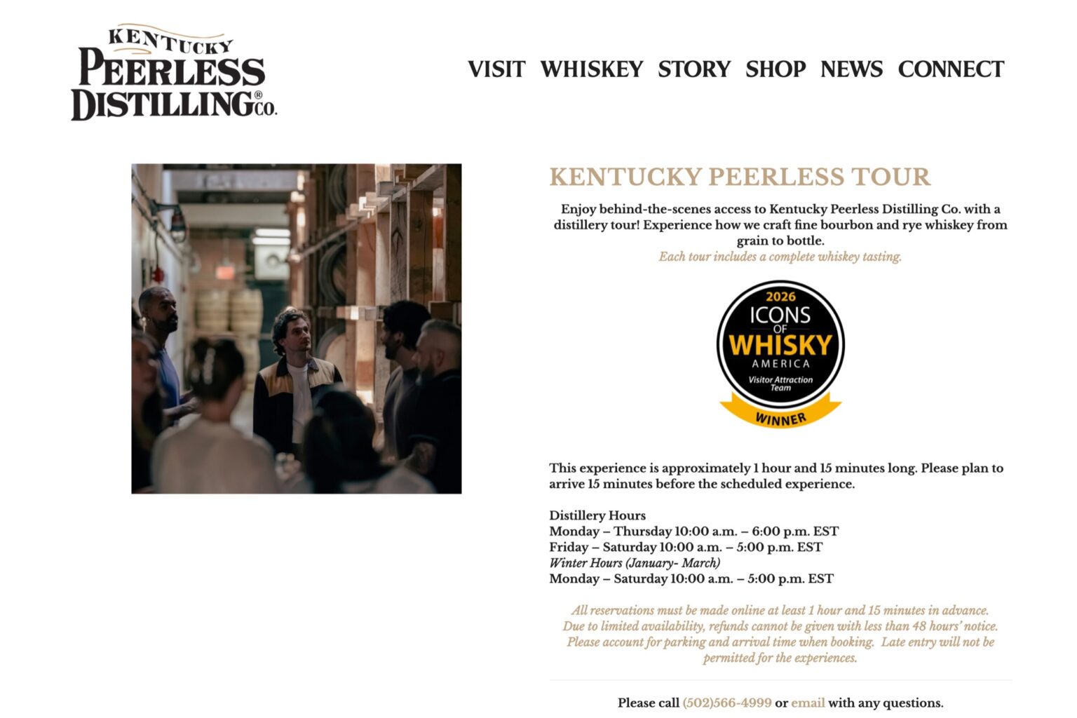 Peerless tour booking system