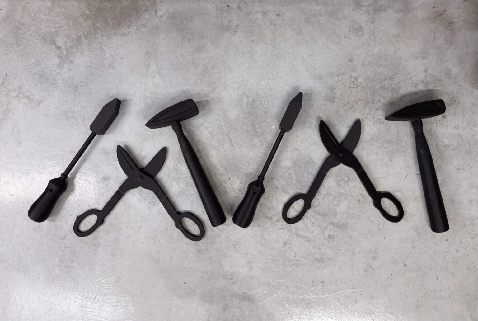 Union Tools large-format 3D printed display, project view 4